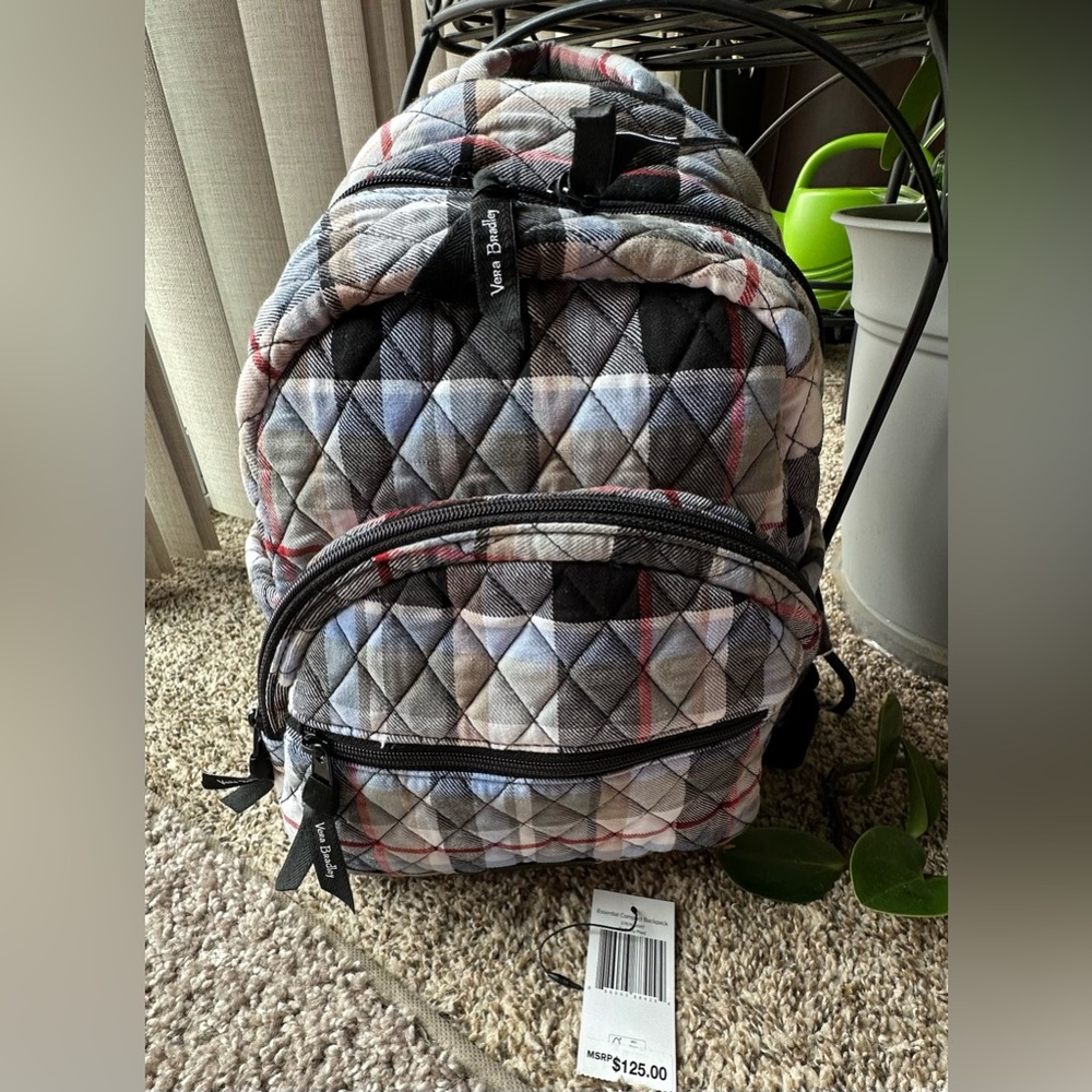Perfectly Plaid Backpack